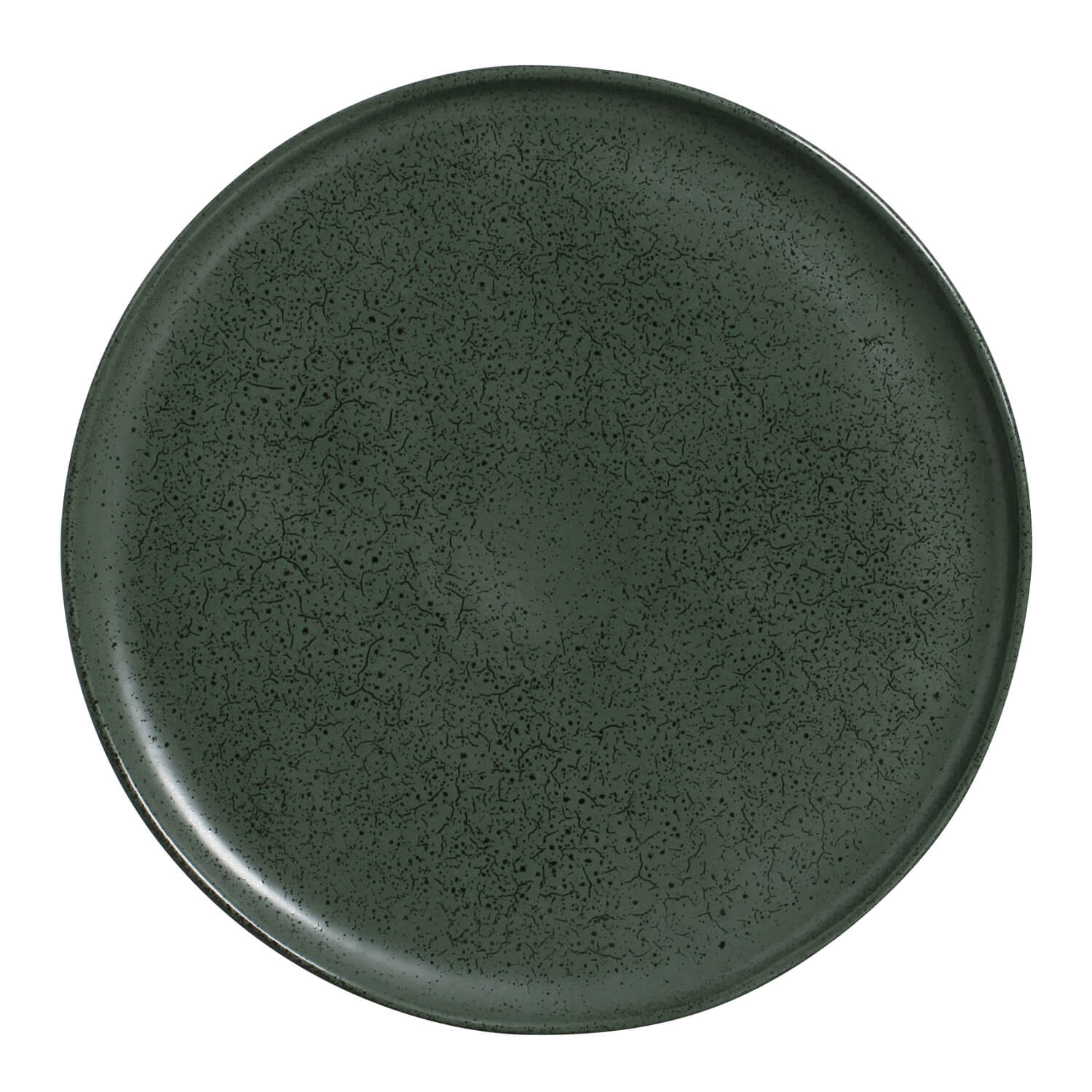 Dinner Plate Stoneware 29 cm Porto Brasil  Bio Shape Greenery Colour Made in Brazil Ceramic Make a Set