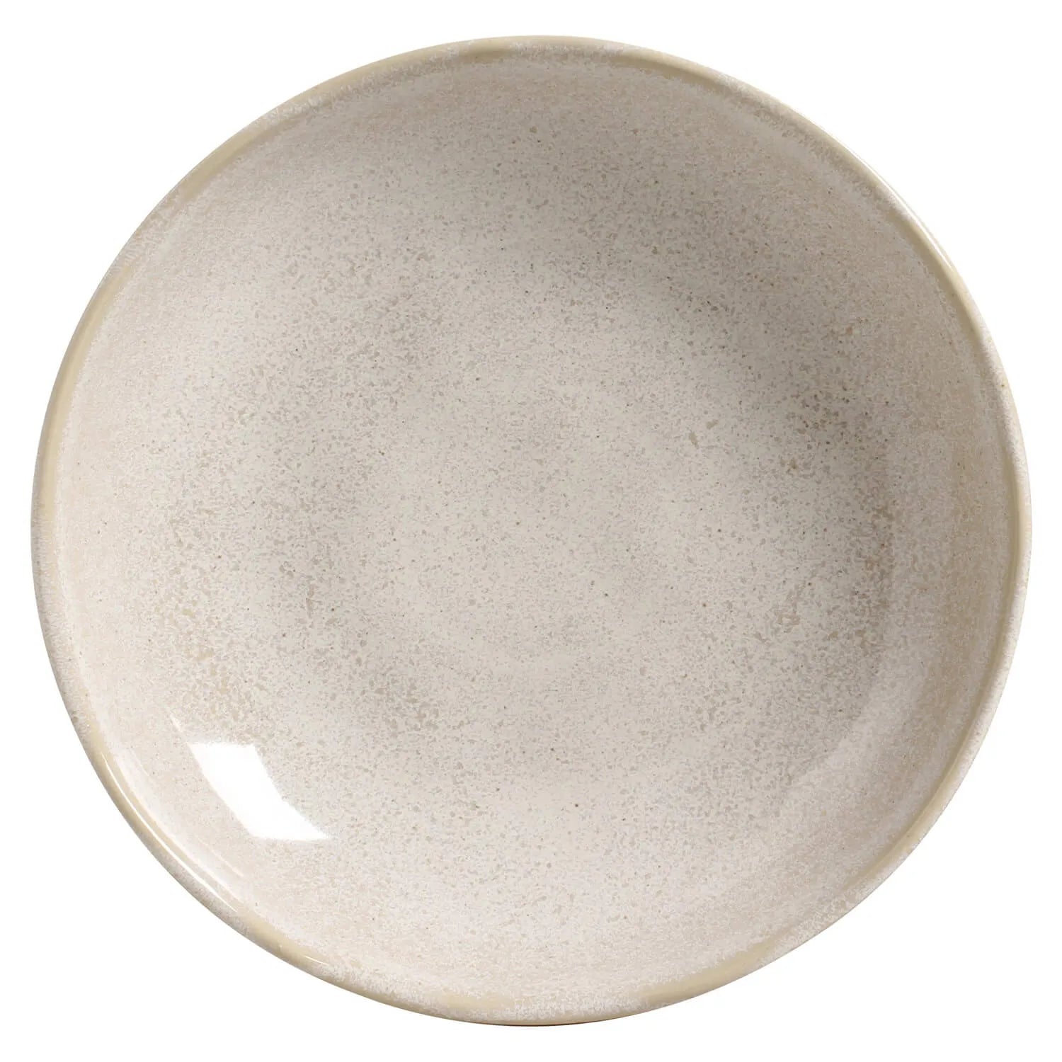 Bowl Stoneware 22.5 cm 830 ml Latte Colour Bio Shape  Made in Brazil   Ceramic  Porto Brasil Make a Set