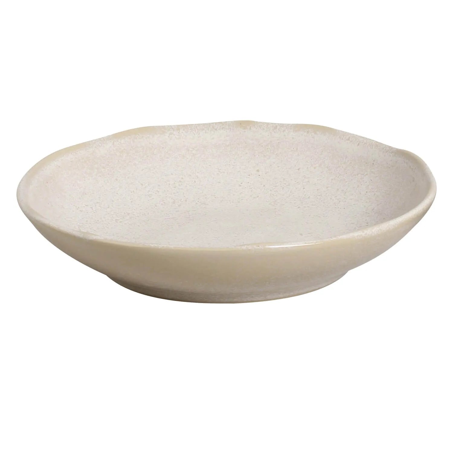 Bowl Stoneware 22.5 cm 830 ml Latte Colour Bio Shape  Made in Brazil   Ceramic  Porto Brasil Make a Set