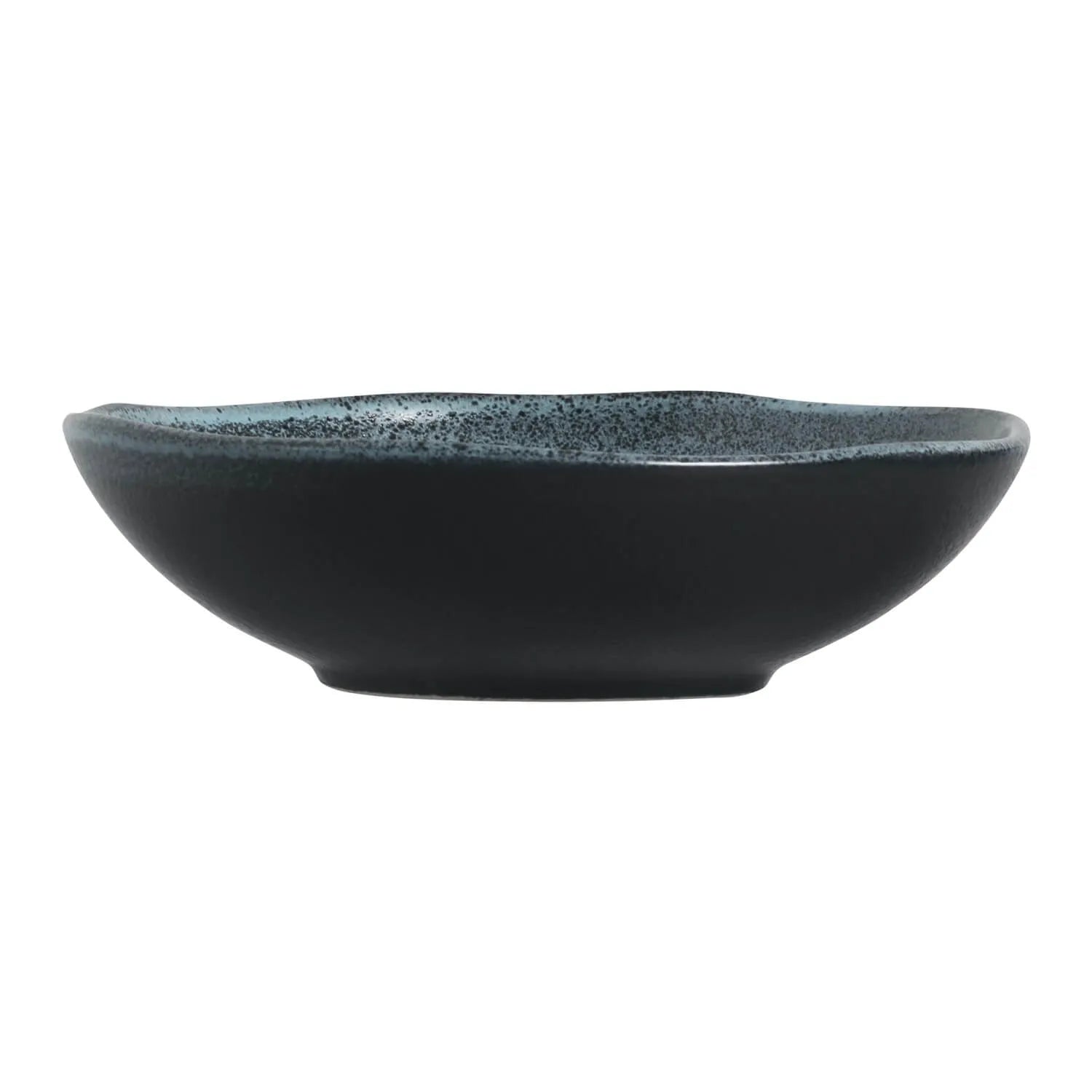 Bowl  Stoneware 17.5 cm x 5.5 cm   520 ml Night Sky Colour Made in Brazil Organic Shape Porto Brasil Ceramic Make a Set