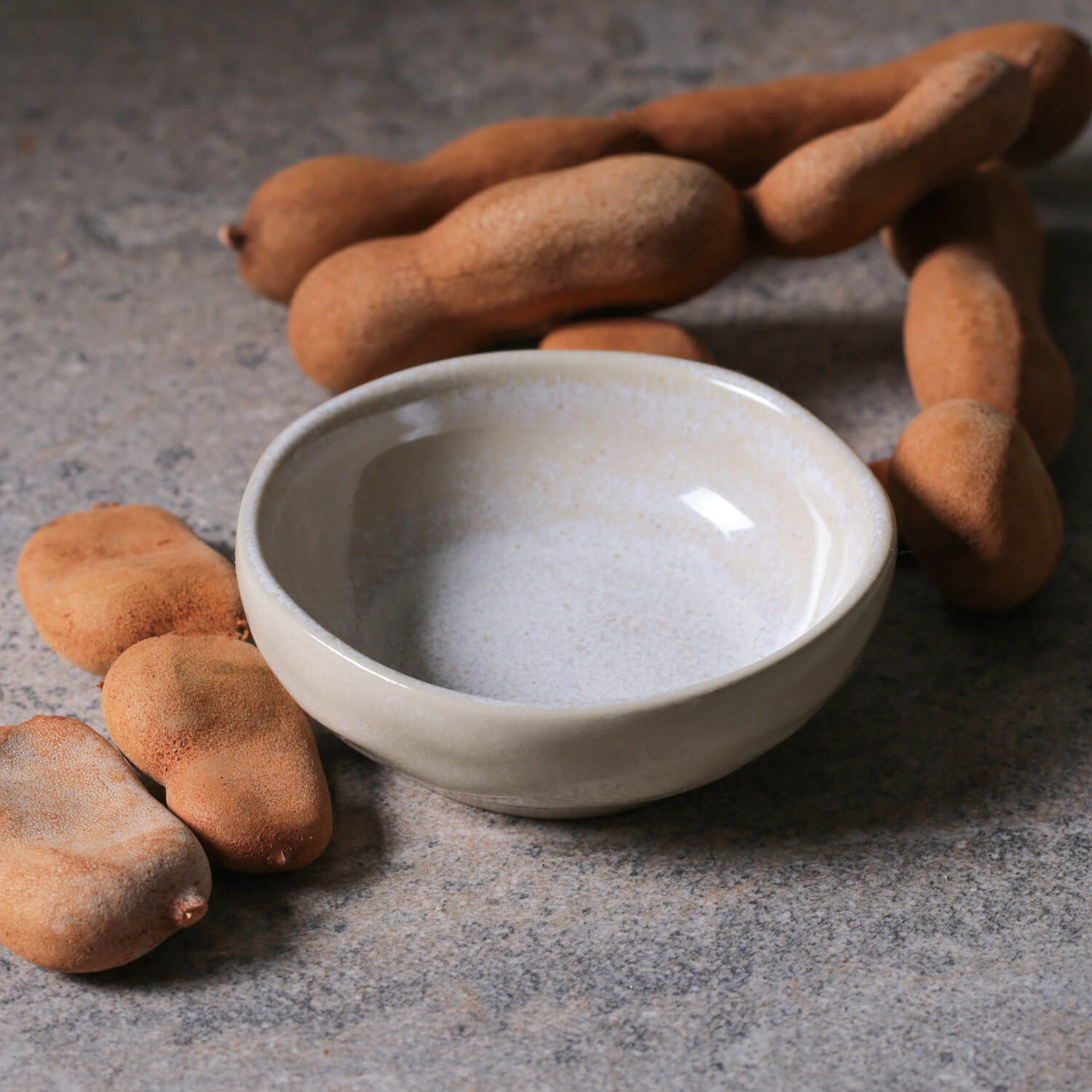 Ramekin Stoneware 9 cm x 3 cm 70 ml Latte Colour Made in Brazil Organic Shape Porto Brasil Ceramic Make a Set