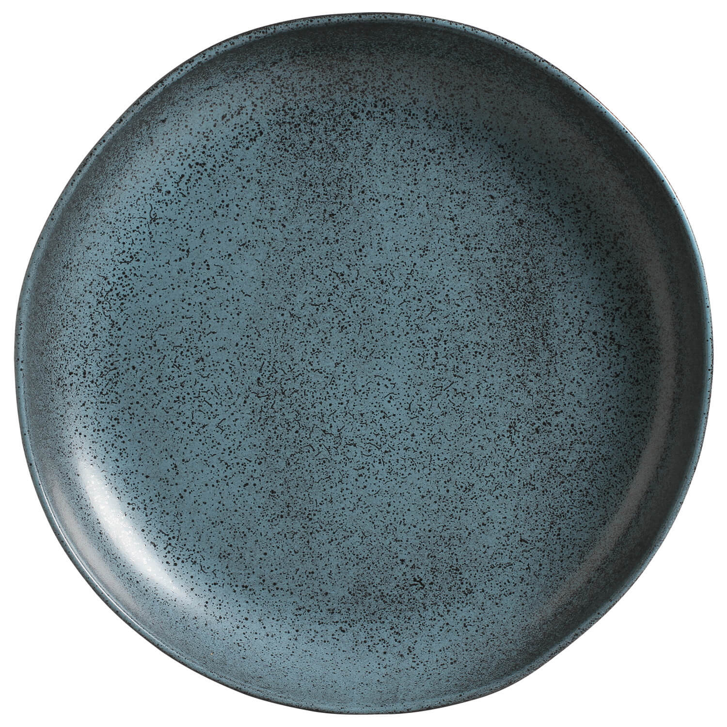 Round Serving Plate  Stoneware 36 cm  Night Sky  Colour Made in Brazil Organic Shape Porto Brasil Ceramic Make a Set