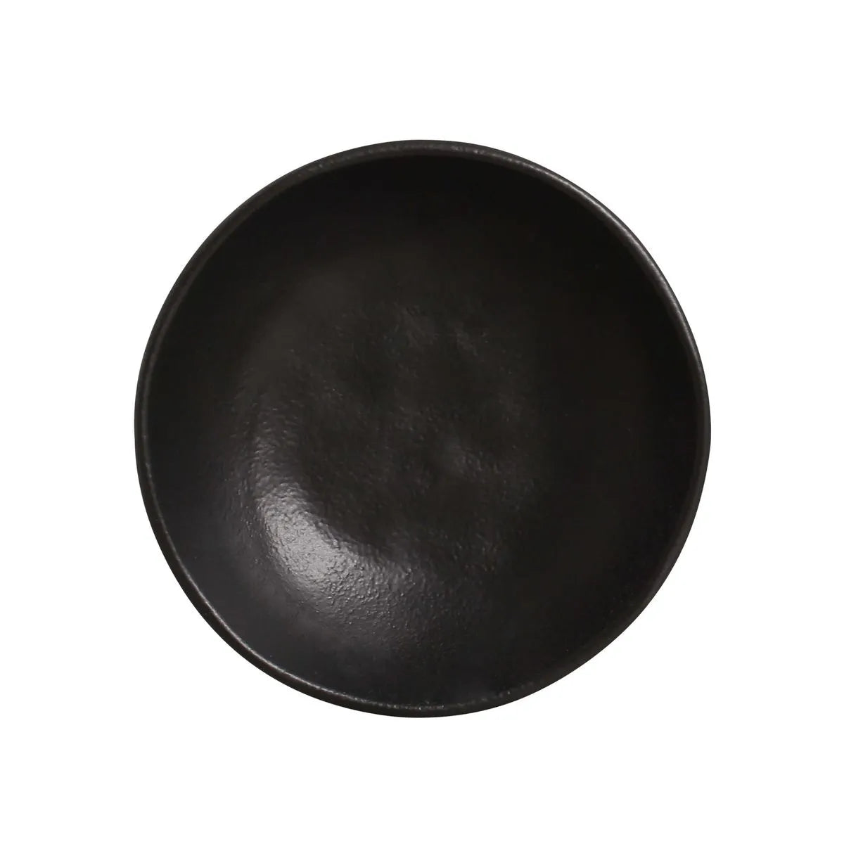 Bowl  Stoneware 17.5 cm x 5.5 cm   520 ml Black Matt Colour Made in Brazil Organic Shape Porto Brasil Ceramic Make a Set