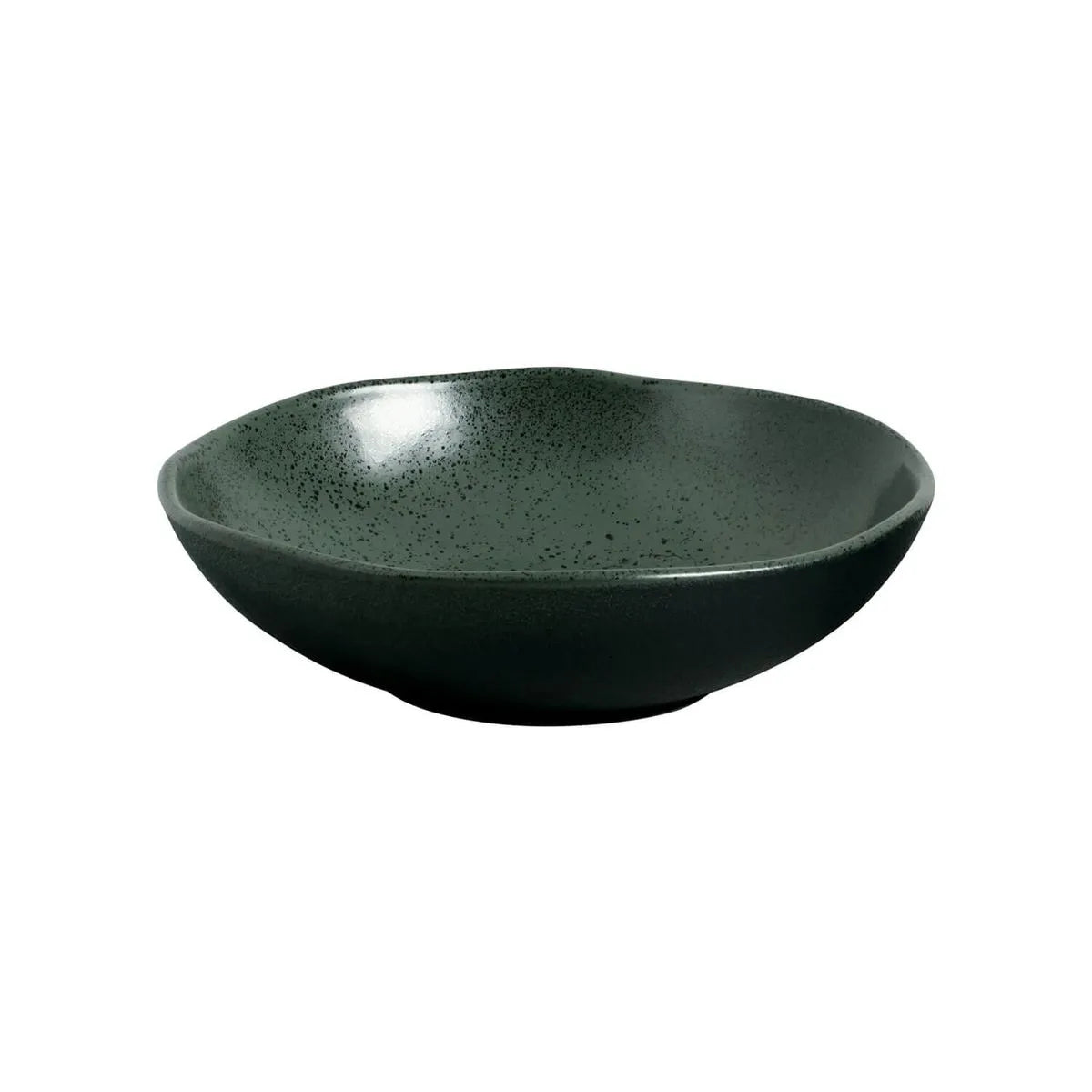 Bowl  Stoneware 17.5 cm x 5.5 cm   520 ml Greenery Colour Made in Brazil Organic Shape Porto Brasil Ceramic Make a Set