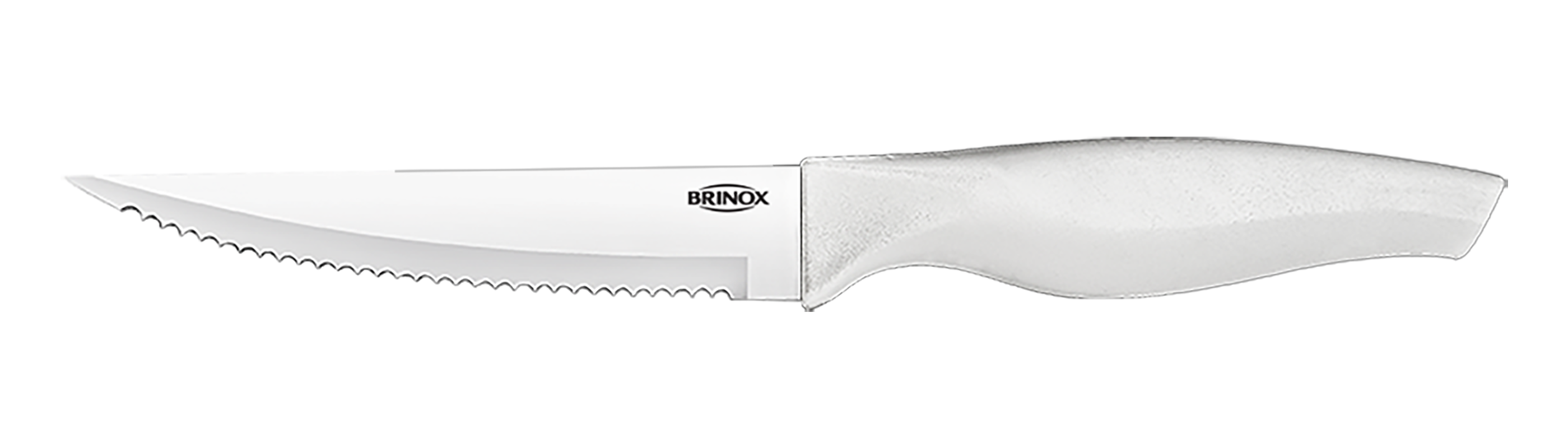 Brinox 4.5” Multi-Purpose Knife White - precise and secure cutting - best cost benefit in the affordability and functionality segment