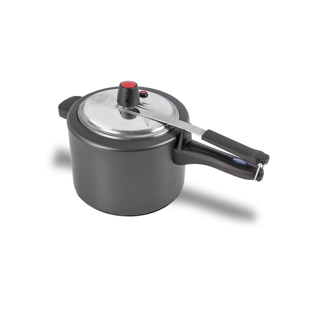 Brinox 23 cm 7 L Non-stick Pressure Cooker - easy to cook and clean - Made in Brazil. Extremely Safe, great taste!