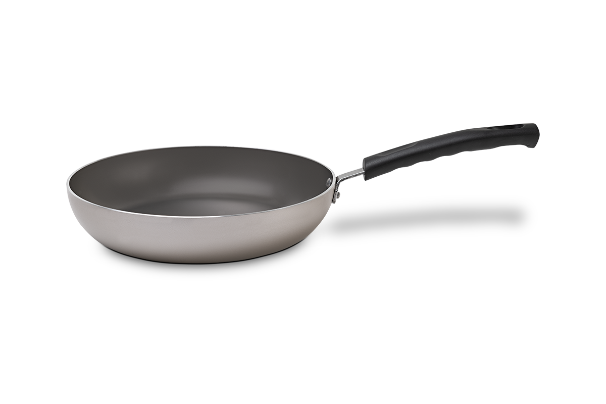 Brinox 20 cm Non-stick Frying Pan – Saffron Range - champagne colour - 3mm thickness - easy to cook and clean - Made in Brazil.