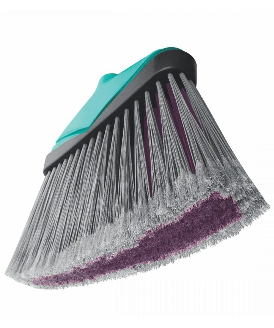 Bettanin Floor Broom with Strong Iron Handle Made in Brazil - Upright Long Handle Broom with Stiff Bristles - Multipurpose Cleaning Tool Perfect for Home or Office Use - Ideal for All Sweeping Cleaning Job