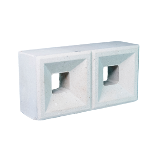 Ecological Breeze  Block  Everest color by Tijox - Made in Brazil  25 cm x 12,5 cm  x 8 cm - Price per Piece