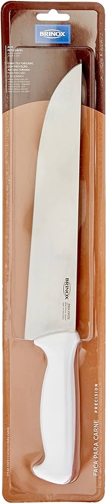 Brinox 8” Chef Knife - Precision Range - Perfect balance between handle and blade - Secure Cutting - Stainless Steel Blades.